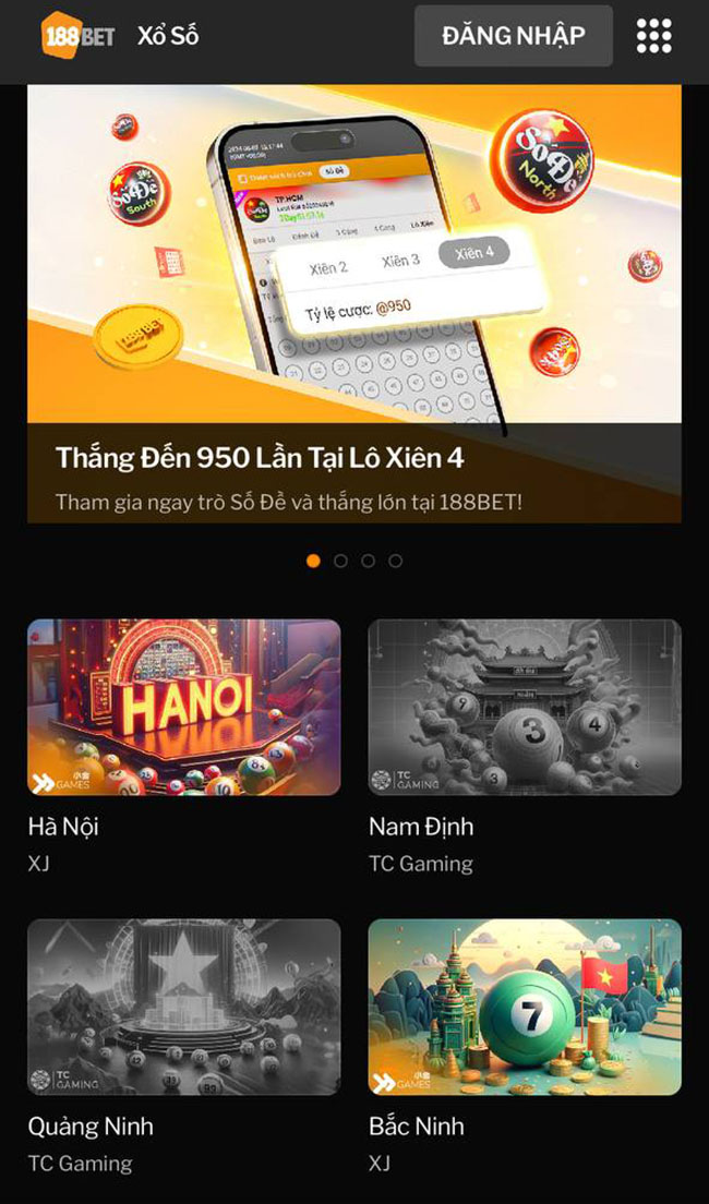 Các trò chơi hấp dẫn tại 188bet - 188BET LINK
